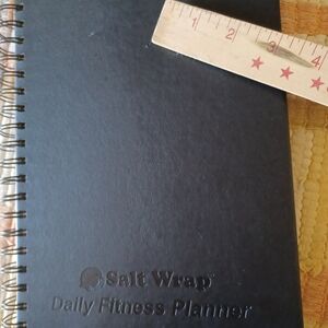Black Daily Fitness Planner